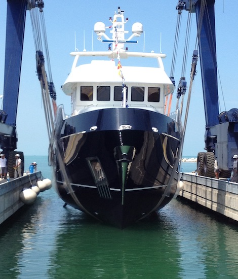 Image for article 'Furst' explorer yacht delivered in Ancona